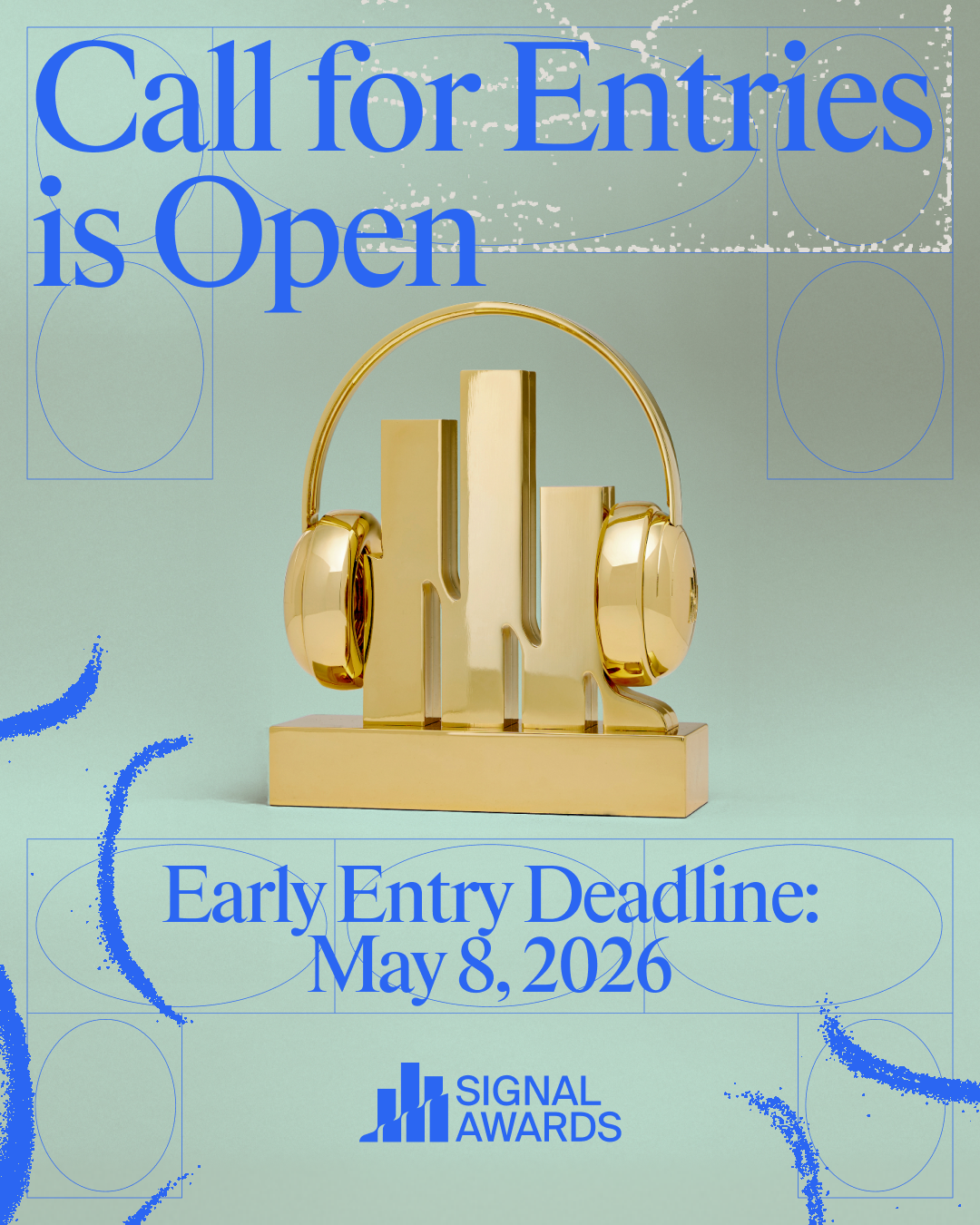 Call For Entries 4:5 with Trophy