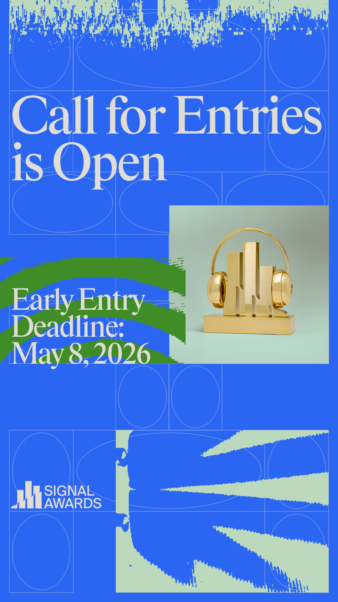 Call for Entries 9:16 Blue